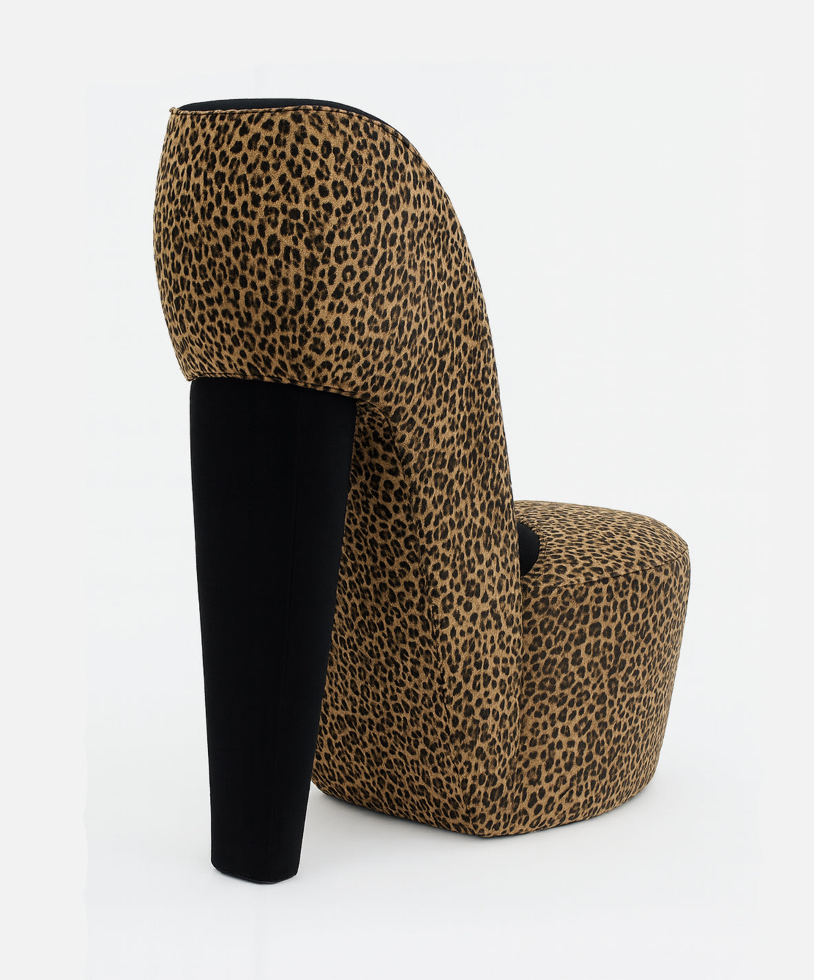 Leopard Print Heel Chair